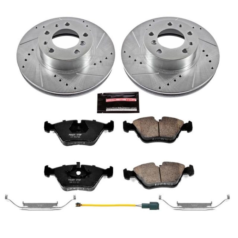 PowerStop Power Stop 87-89 BMW 735i Front Z23 Evolution Sport Brake Kit