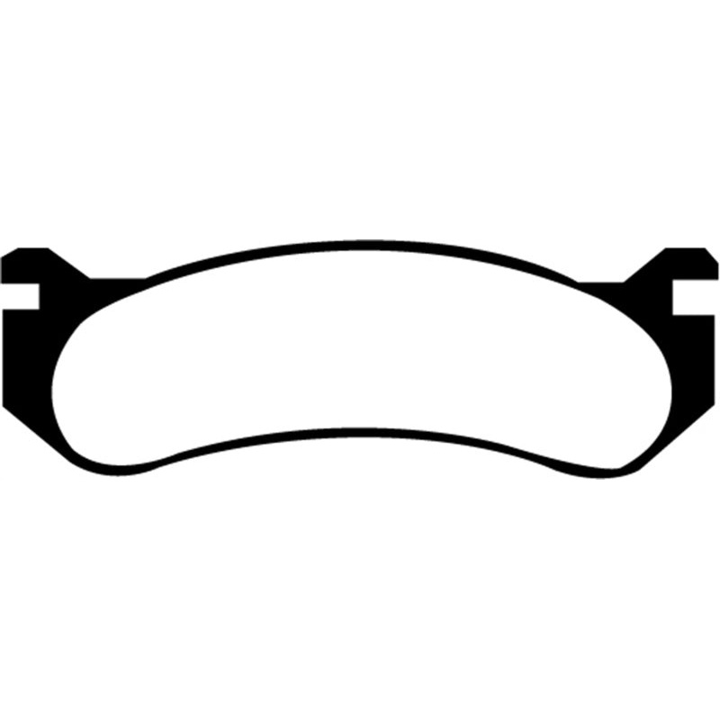 EBC 02 Cadillac Escalade 5.3 (Akebono rear caliper) Redstuff Front Brake Pads
