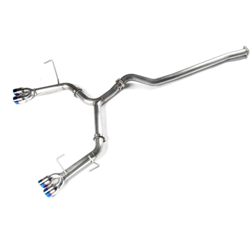 ETS [15-21 WRX/STI] Extreme Catback Exhaust Non Resonated Burnt Tips | 200-30-EXH-008