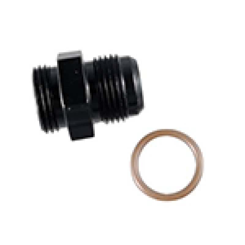 Fragola -6AN x 3/4-16 (8) Radius Fitting O-Ring – Black