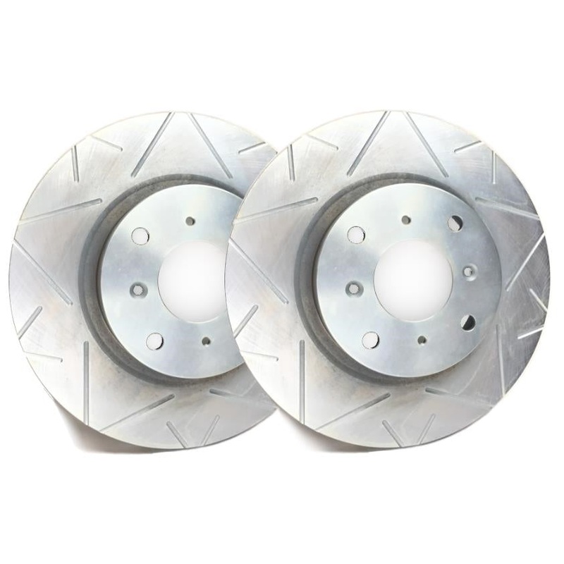 SP Performance Slotted Zinc Rear Rotors (Pair) Subaru STI 2008-2017
