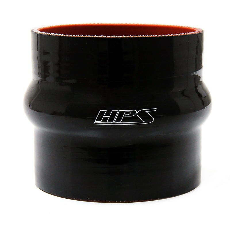 HPS 1″ 4-ply Reinforced Silicone Straight Hump Coupler | Universal (HTSHC-100-BLK)