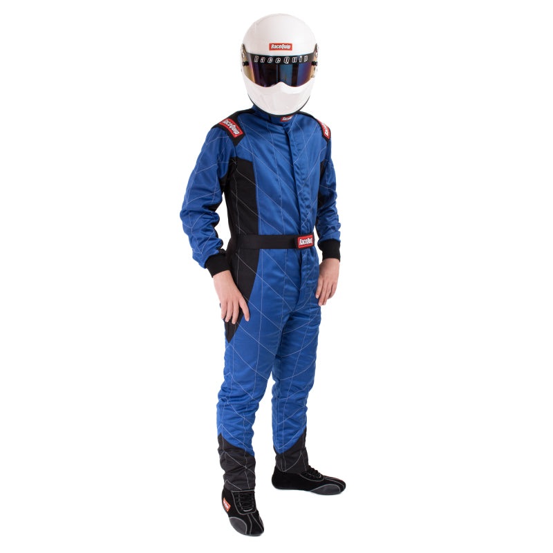RaceQuip Blue Chevron-5 Suit SFI-5 – 2XL