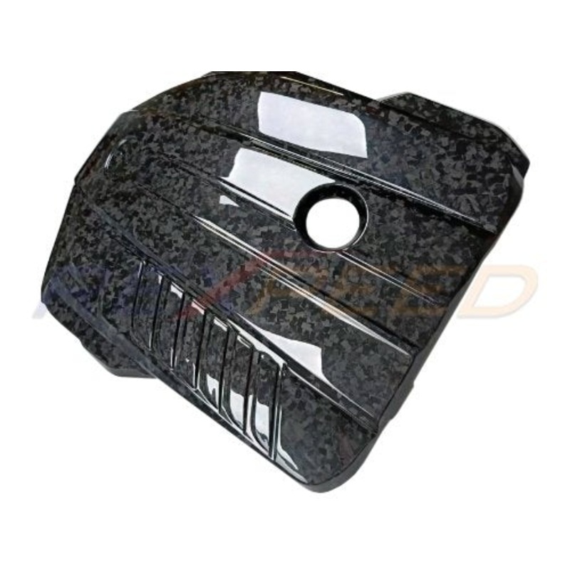 Rexpeed 2020+ Supra GR Forged Carbon Engine Cover Full Replacement | TS116FC