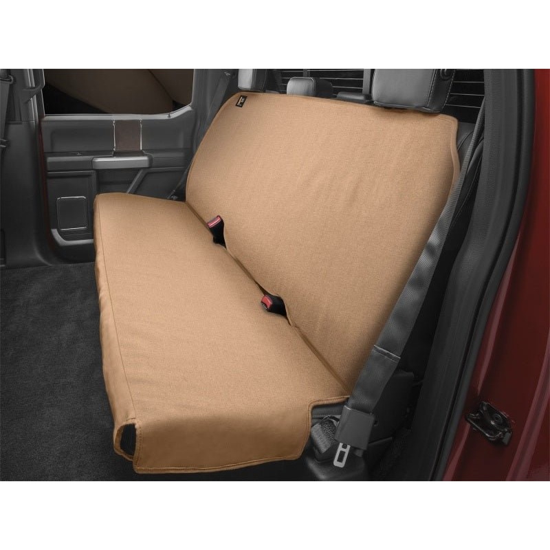 WeatherTech 07-15 Audi Q7 / 07-14 Cadillac Escalade / 09-14 Ford F-150 Tan Rear Seat Protector