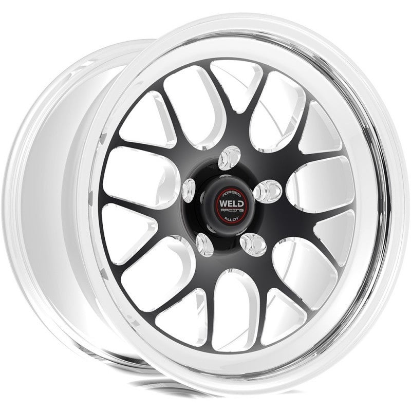 Weld S77 17×7 / 6×5 BP / 4.4in. BS (10mm Offset) Black Wheel (Low Pad) – Non-Beadlock