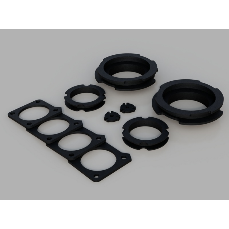 Traxda Lift Kit 2022-2024 Toyota Tundra 4×4/4×2 / 2023-2024 Sequoia (2.5″ Front / 1.0″ Rear)