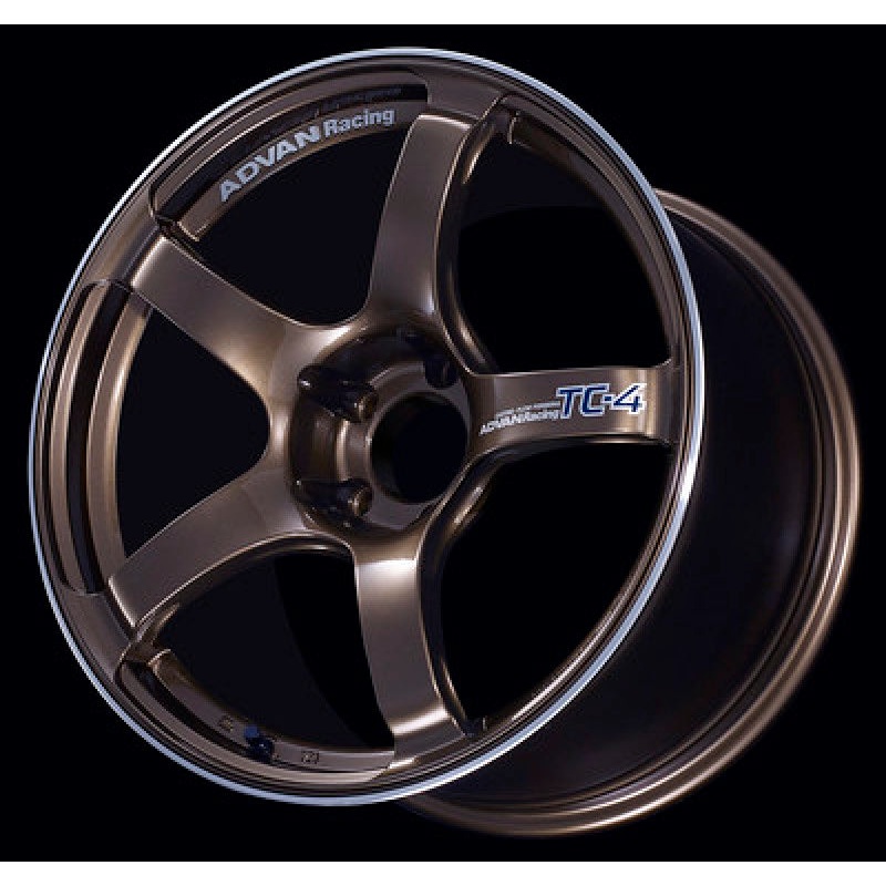 Advan TC4 18×9.5 +45mm 5-114.3 Umber Bronze and Ring Wheel