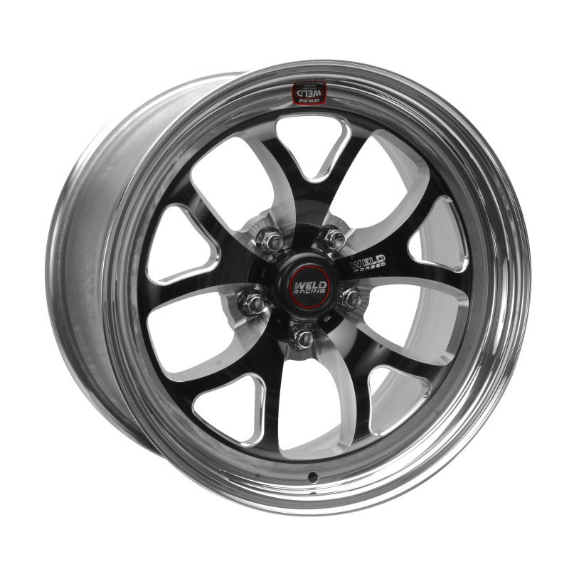 Weld S76 17×10.5 / 5x120mm BP / 7.2in. BS Black Wheel (High Pad) – Non-Beadlock
