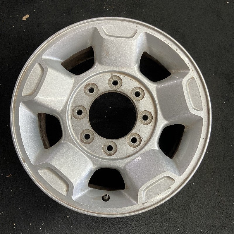 17″ FORD F250SD PICKUP 10-12 17×7.5 SRW TPMS 5 spoke alloy indented spoke ends Original OEM Wheel Rim
