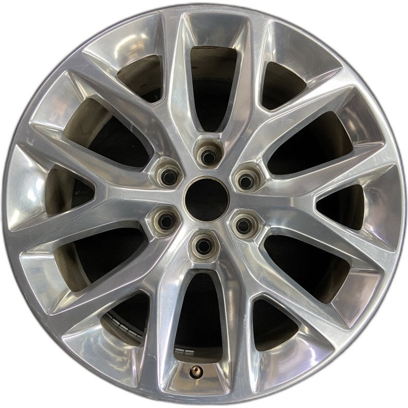 20″ EXPEDITION 15 20×8.5 TPMS aluminum 6 spoke Y spokes 12 holes polished Original OEM Wheel Rim