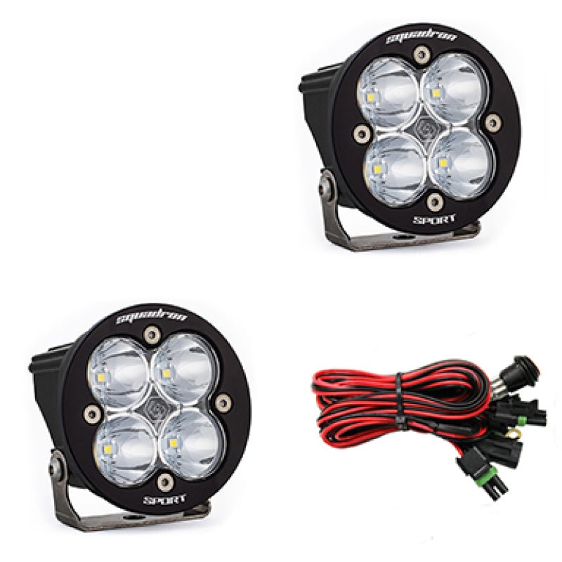 Baja Designs Squadron R Sport Work/Scene Pair LED Light Pods – Clear