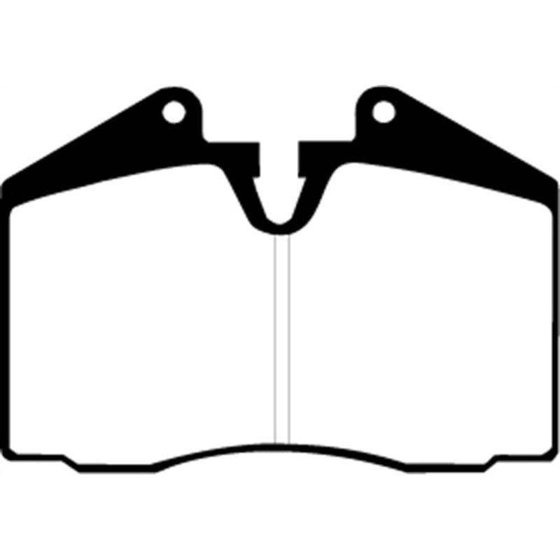 EBC 86-91 Porsche 928 5.0 Greenstuff Rear Brake Pads