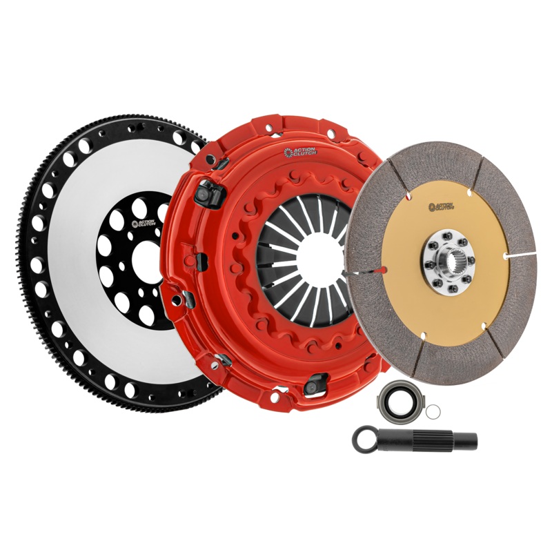 Action Clutch ACR-0621-20TFW Ironman Unsprung Clutch Kit for Honda Civic 1988 1.5L/1.6L (D15, D16) 210mm, 20 Spline UPGRADE KIT Includes Lightened Flywheel