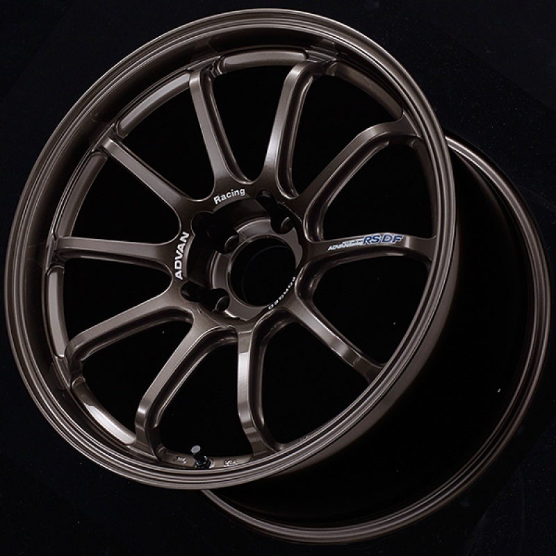 Advan RS-DF Progressive 18×10.5 +24 5-114.3 Dark Bronze Metallic Wheel