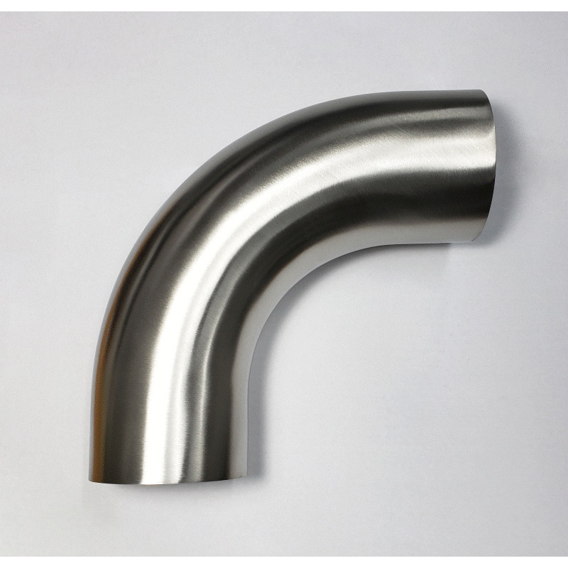 Stainless Bros 1.88in Diameter 1.5D / 2.82in CLR 16GA 90 Degree Mandrel Bend w/ Leg