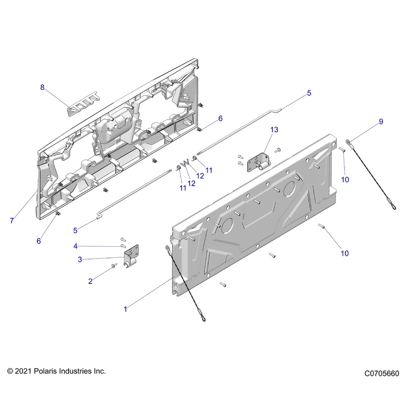 Tailgate Rod by Polaris