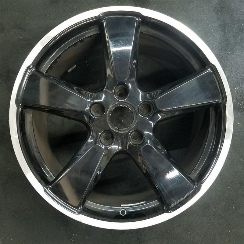 20″ PORSCHE PANAMERA 14-16 alloy 20×9.5 5 spoke black finish Original OEM Wheel Rim