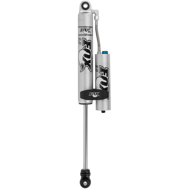 Fox 2.0 Factory Series 6.5in. Smooth Body Res. Shock w/CD Adj. (Alum) Std Travel / Eyelet Ends – Blk