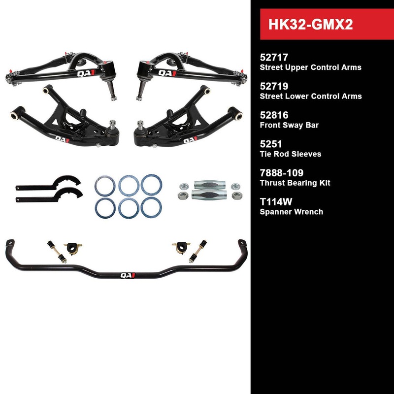 QA1 HK32-GMX2 Level 2 Full Vehicle Handling Kit 68-74 GM X-Body W/O Shocks