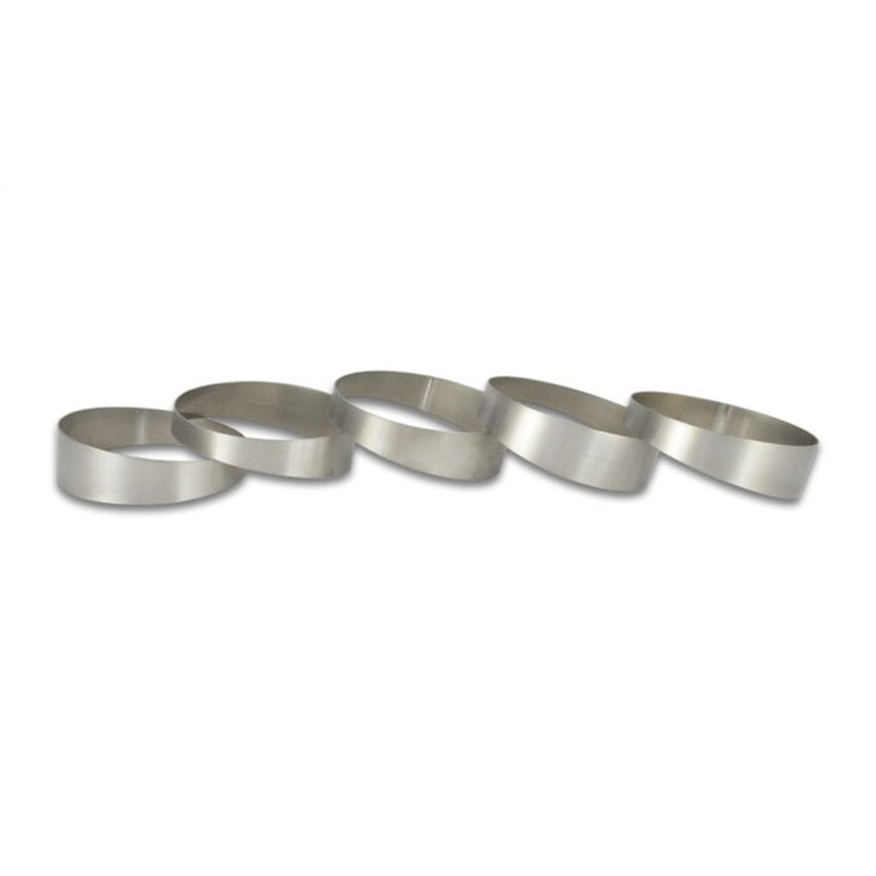 Vibrant 4in. O.D. Titanium Pie Cuts – Bag of 5