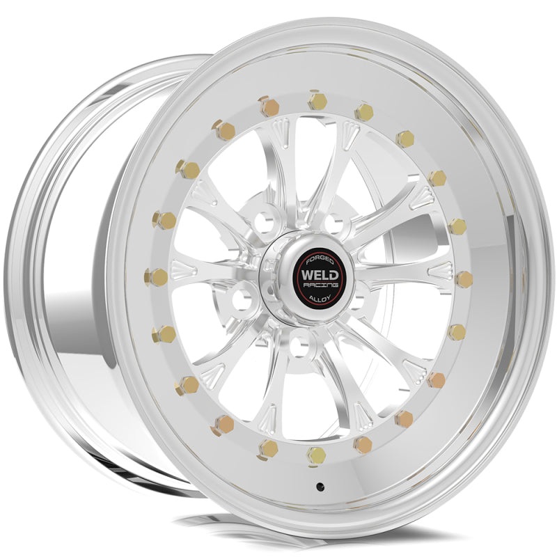 Weld Vitesse 15×10 / 5×4.75 BP / 6.5in. BS Polished Wheel – Non-Beadlock