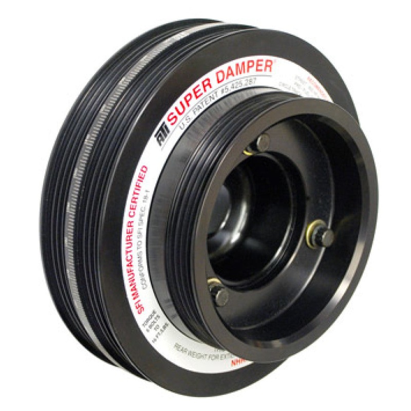 ATI Damper – 5.67in – Alum – (3) 4 Grv – Nissan 300ZX – V6 – 800HP or Less – 1Pc