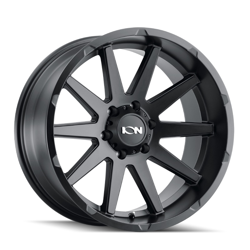 ION Type 143 20×9 / 8×165.1 BP / 0mm Offset / 125.2mm Hub Matte Black Wheel