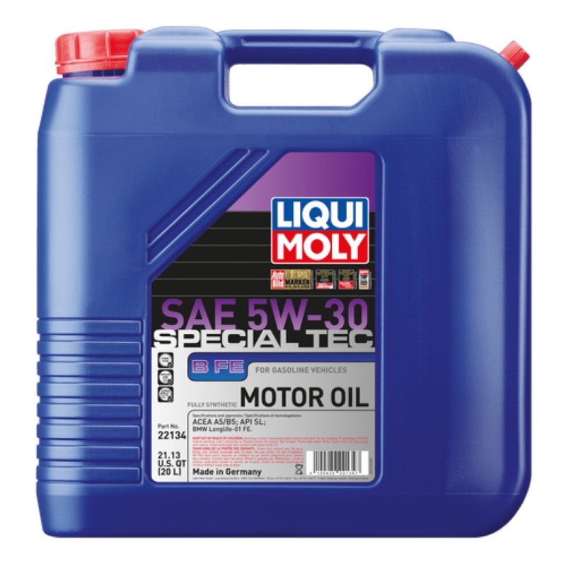 LIQUI MOLY 20L Special Tec B FE 5W-30