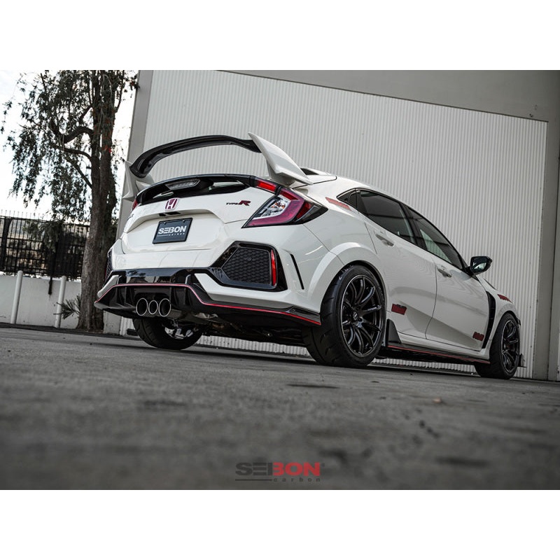 Seibon 16-17 Honda Civic Type R OEM Carbon Fiber Rear Lip