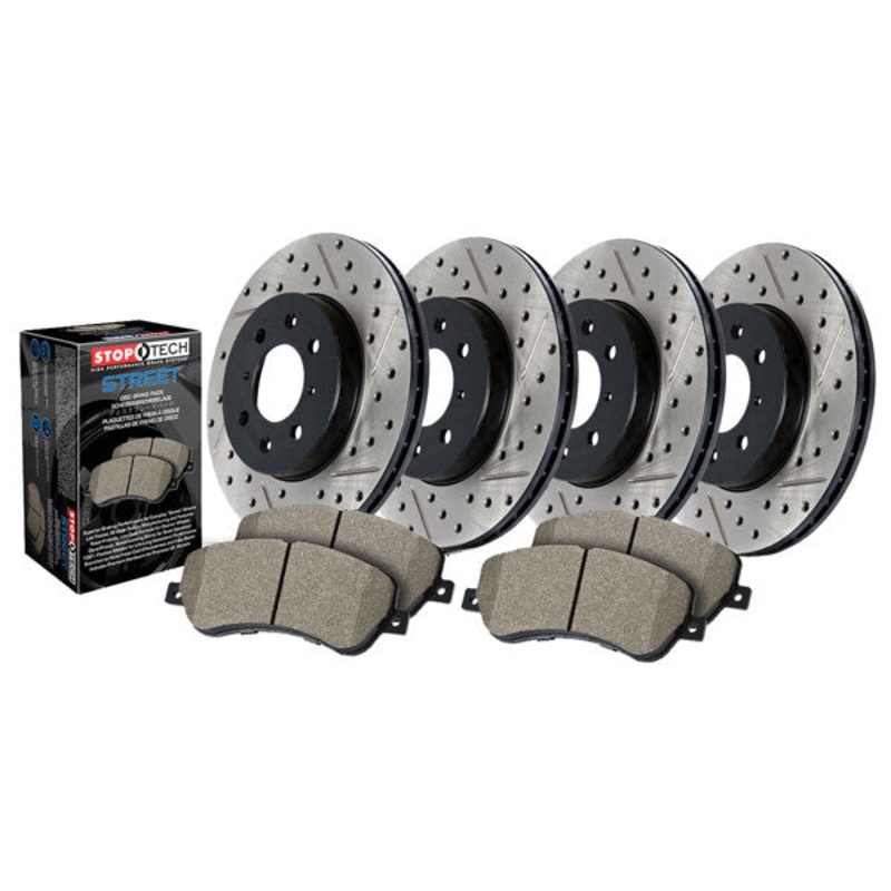 StopTech 10 Chevy Camaro SS V-8 Four Wheel Slotted Sport Brake Kit