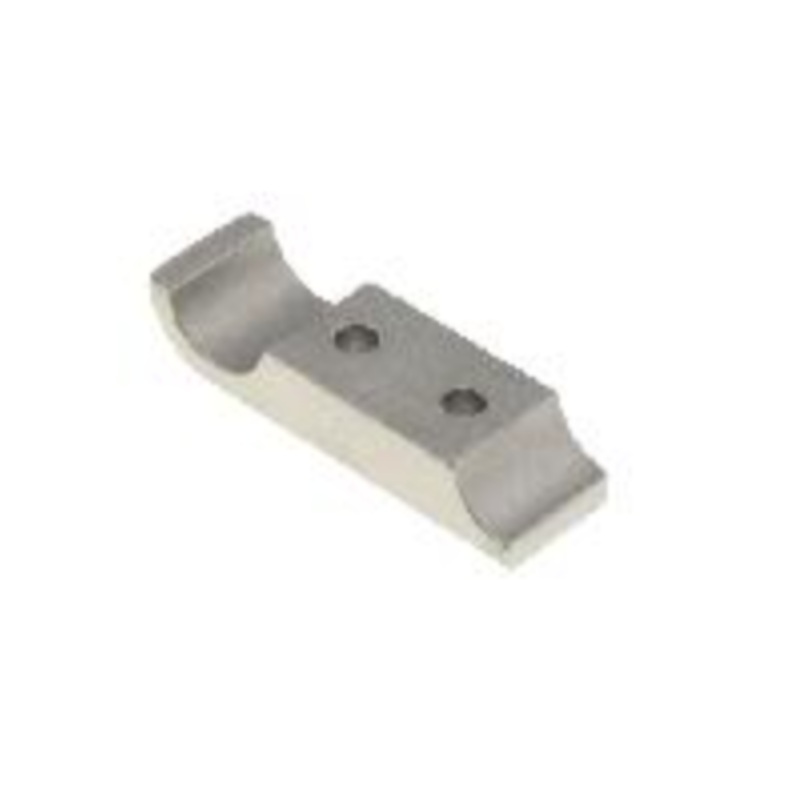 N. 0039.V28A Tony Kart OTK Aluminum Rear Engine Mount Bracket 92x28mm, Two Bolt Hole