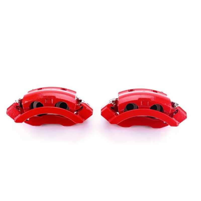 Power Stop 2007 Ford E-150 Rear Red Calipers w/Brackets – Pair