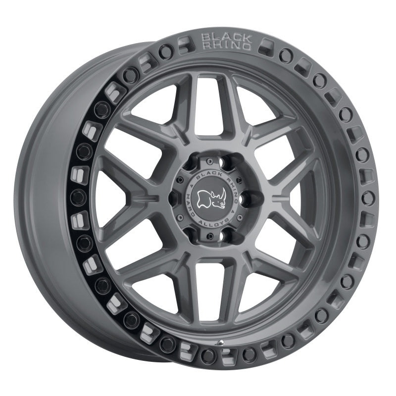 17×9.0 Black Rhino Kelso Battleship Gray w/Black Ring