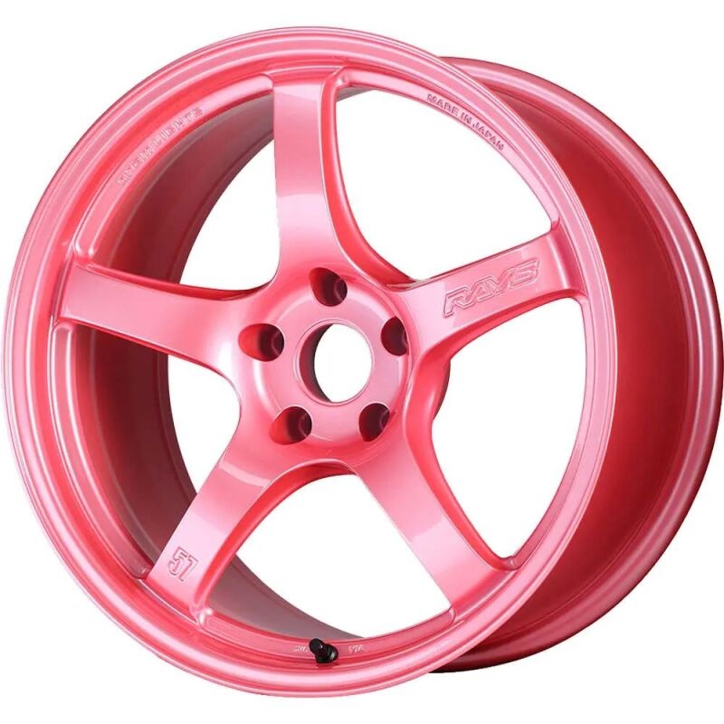 Gram Lights 57CR 15×8.0 +35 4-100 Sakura Pink Wheel (Special Order No Cancel)
