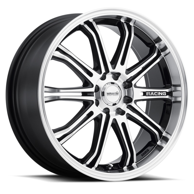 Maxxim Ferris 16×7 10×105/114.3 ET40 Black Machine Face