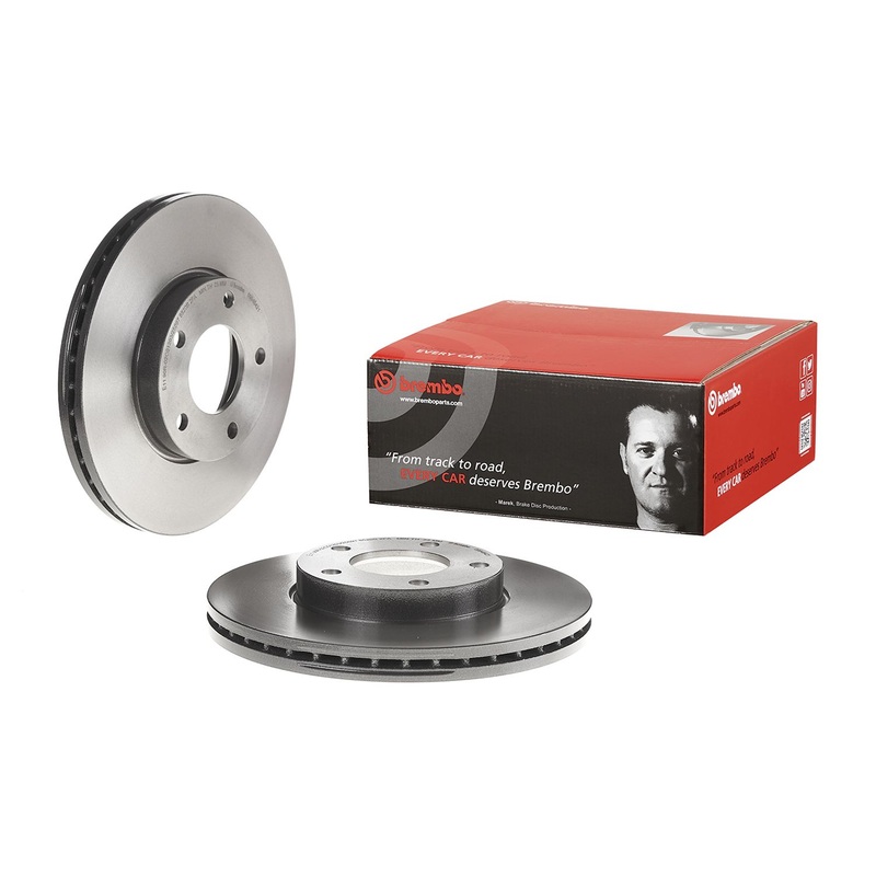 PRIME UV Coated Front Disc Brake Rotor – 09.9464.21