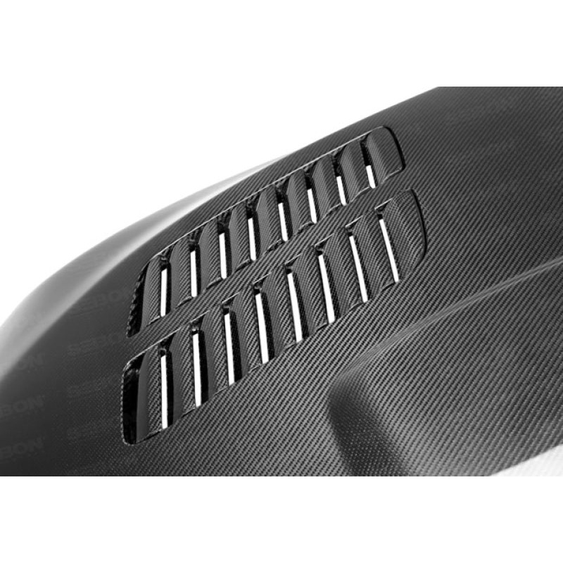SEIBON GTR-Style Carbon Fiber Hood – 12-19 BMW 3-Series/4-Series (F30/F32)