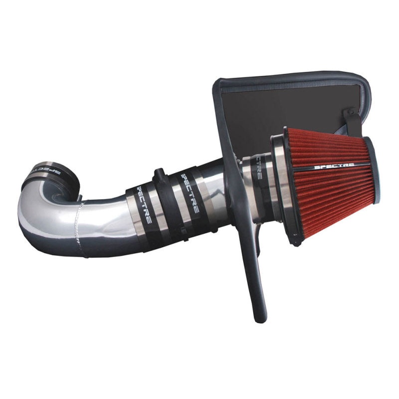 Spectre 08-09 Pontiac G8 V8-6.0L F/I Air Intake Kit – Clear Anodized w/Red Filter