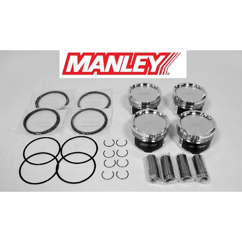 Manley PLATINUM SERIES Forged Pistons 4G63T 7-bolt Evo 4-9 85mm STD -22 cc 9.0:1 100mm Stroker