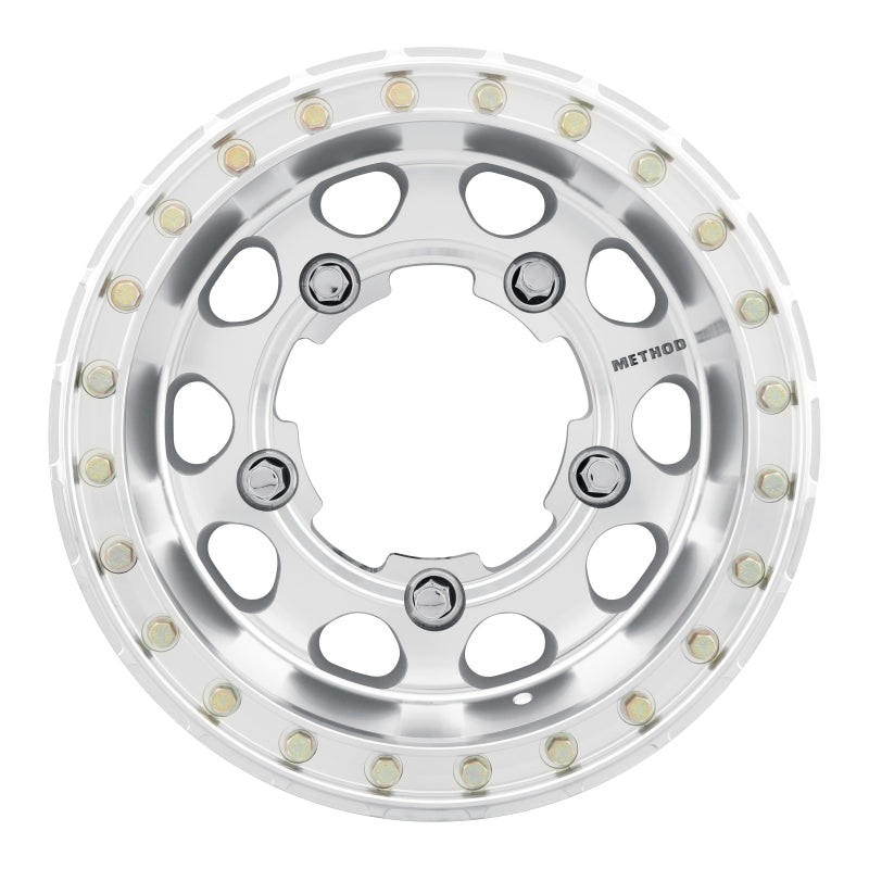 Method MR103 Buggy Beadlock 17×6.5 -38mm Offset 5×205 160mm CB Raw Machined w/BH-H24125 Wheel