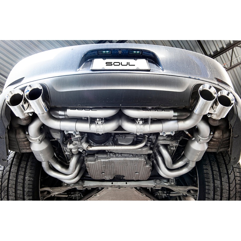 SOUL 12-16 Porsche 991.1 Carrera Base / S / GTS (w/ PSE) Street Package – Polished Chrome Tips