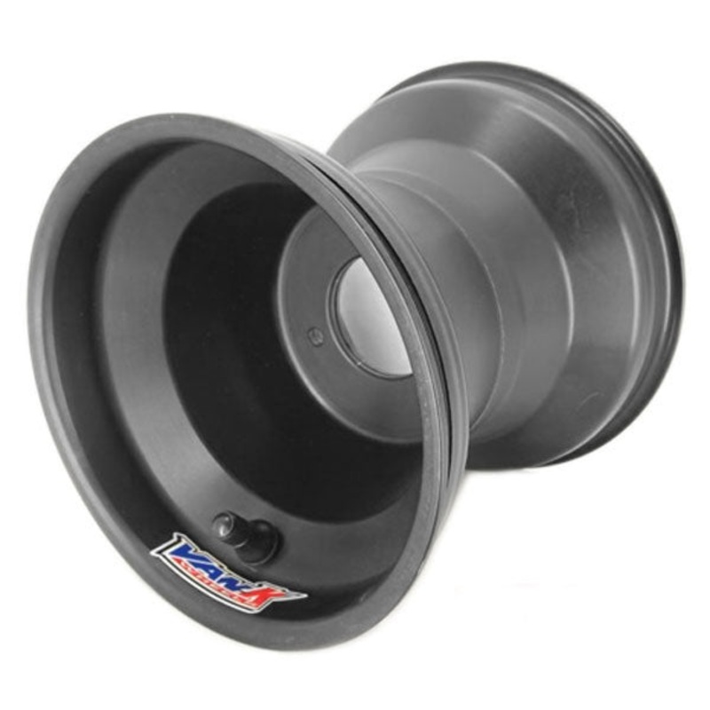 Van-K 6″ Black P-ZERO Diameter One Piece 6 1/2″ x 6″ American Pattern Wheel