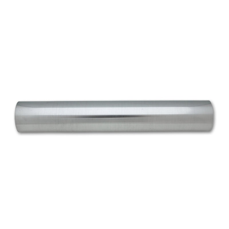 Vibrant .75in O.D. Universal Aluminum Tubing (18in Long Straight Pipe) – Polished
