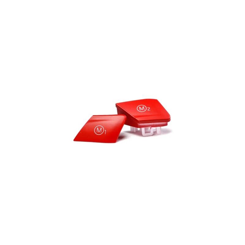 AutoTecknic Satin Red M1/ M2 Button Set – F85 X5M | F86 X6M