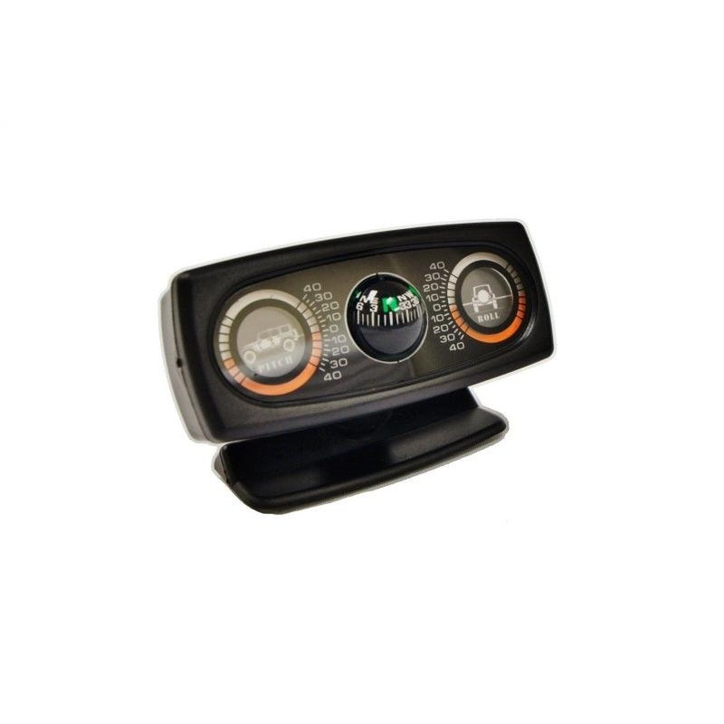 Rampage 1999-2019 Universal Clinometer With Compass – Black