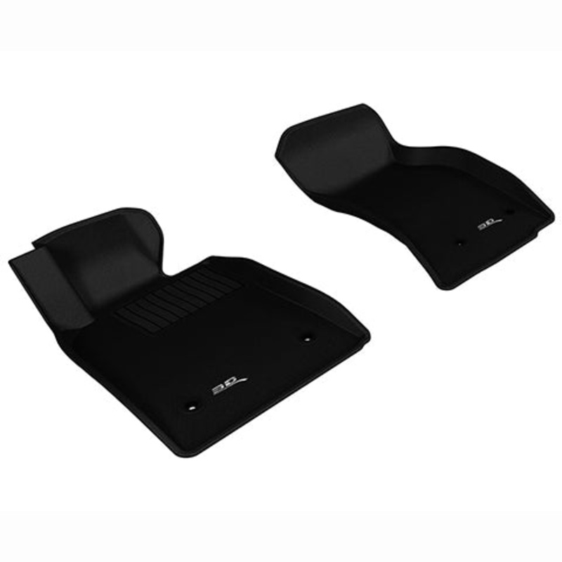 3D MAXpider 1st Row Kagu Floor Mats | 2013-2018 Cadillac ATS/ATS-V (L1CD00611509)