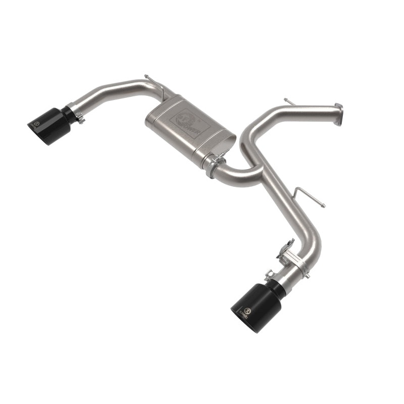 aFe Takeda 3 IN 304 Stainless Steel Axle-Back Exhaust System w/ Black Tip – 2022+ Hyundai Elantra N