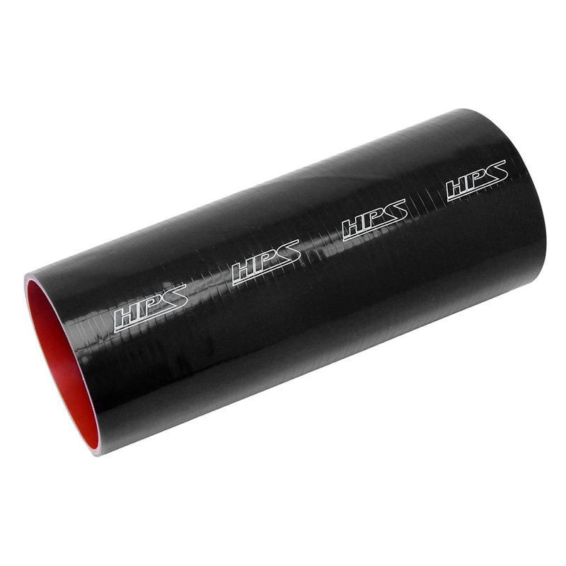 HPS 5″ 4-ply Reinforced Silicone Straight Coupler Hose | Universal (HTST-500-BLK)