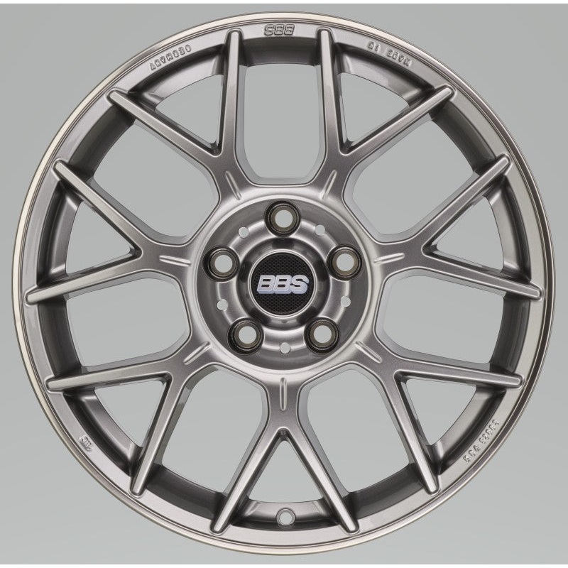 BBS XR 19×8.5 5×120 ET35 Platinum Gloss Wheel -82mm PFS/Clip Required